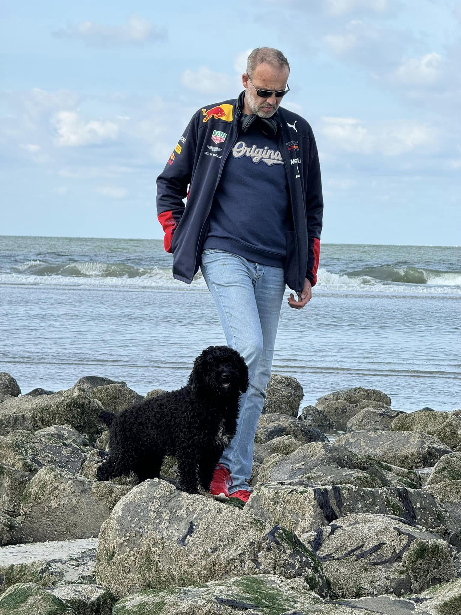 Lekker naar Ameland met onze Spaanse Waterhonden